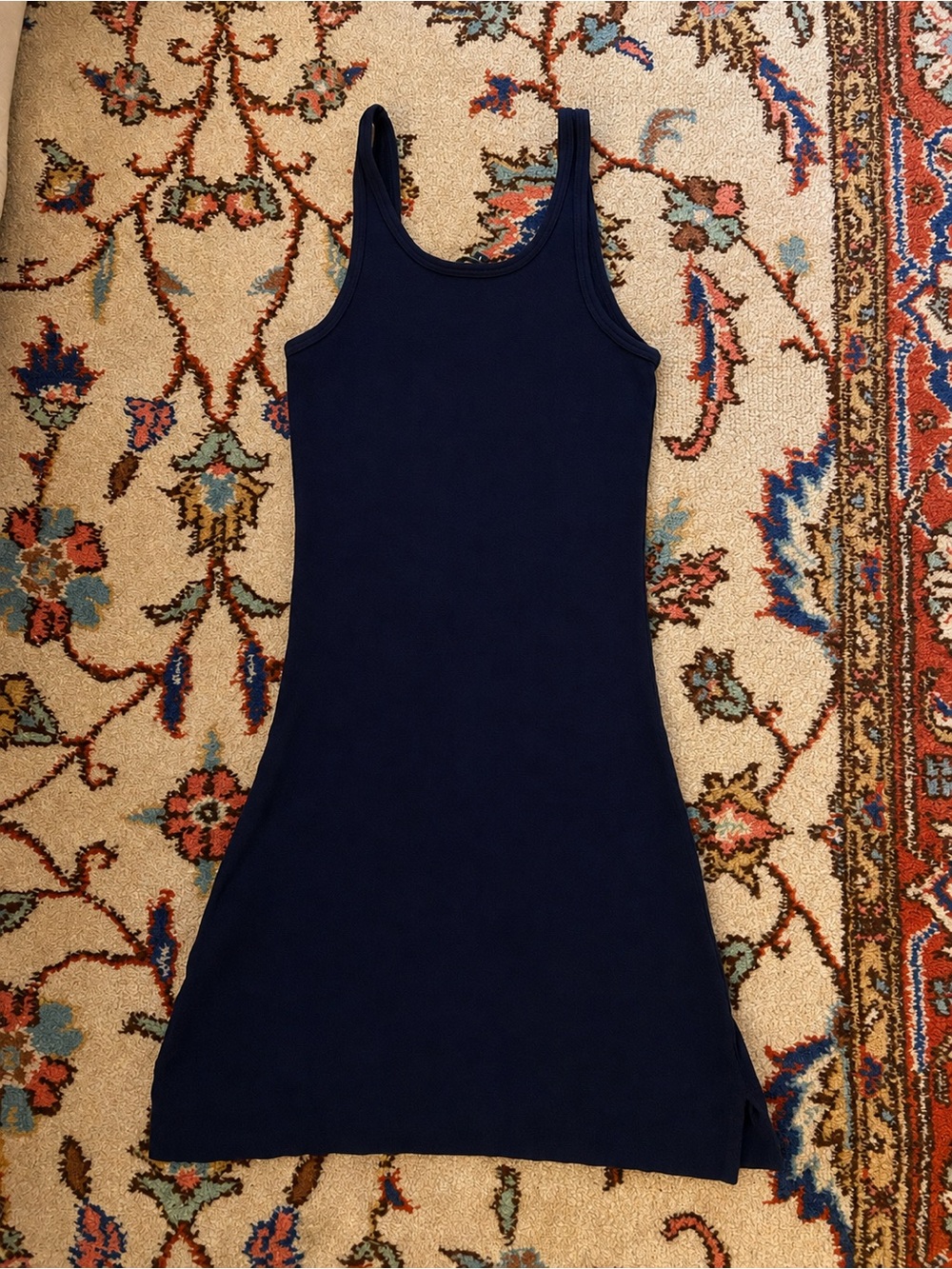 Crown Jewel Navy Blue Knit Bodycon Mini Dress S - Picture 6 of 6